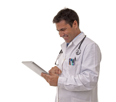 Male Clinician Tablet